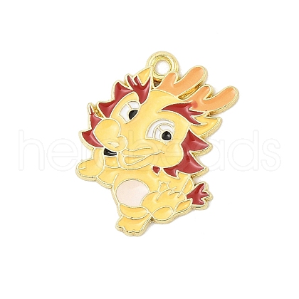 Alloy Enamel Pendants ENAM-D301-01G-05-1