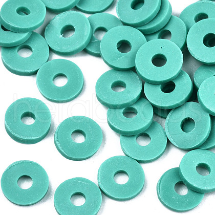 Handmade Polymer Clay Beads CLAY-Q251-6.0mm-48-1
