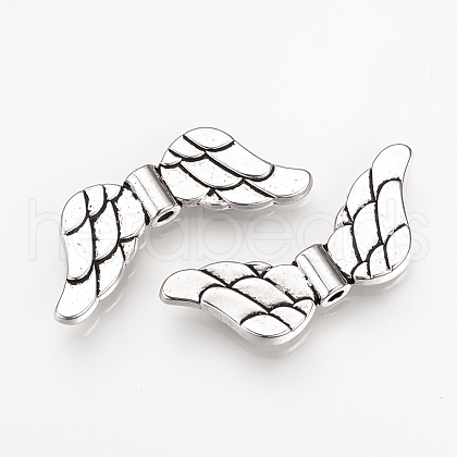 Tibetan Style Alloy Beads TIBEB-Q068-08AS-RS-1