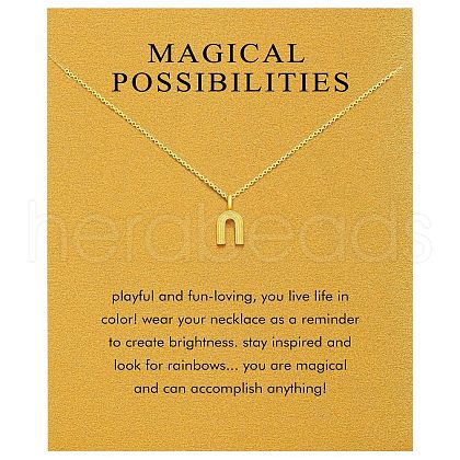 Friendship Brass Pendant Necklaces FS-WGE2002-09-1