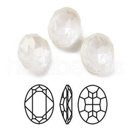 K9 Glass Rhinestone Cabochons RGLA-M016-D02-002DE-1