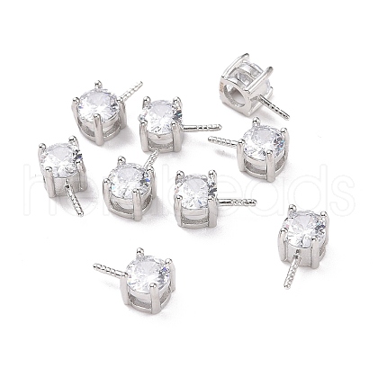 Anti-Tarnish Rhodium Plated 925 Sterling Silver Peg Bails STER-D035-47P-10-1