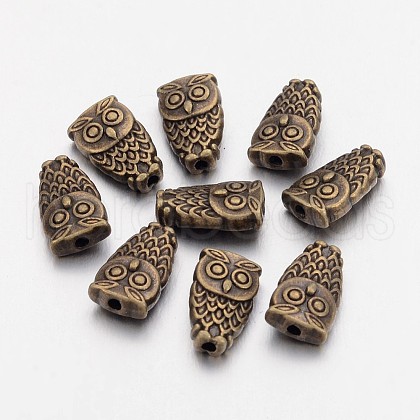 Tibetan Style Alloy Beads S-PALLOY-ZN-47233-AB-1