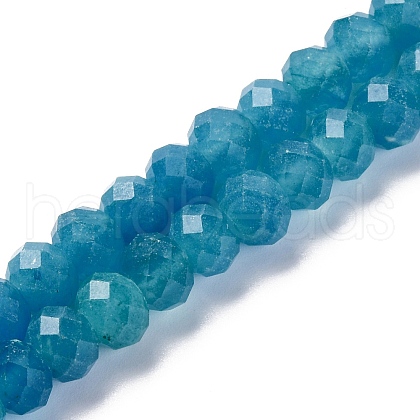 Natural Amazonite Dyed Beads Strands G-K380-A03-01-1
