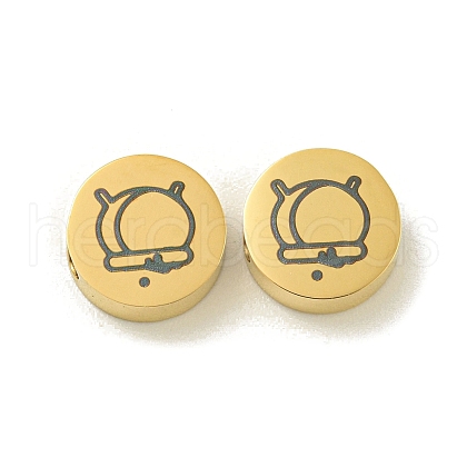 Halloween 304 Stainless Steel Beads STAS-U017-01G-I-1