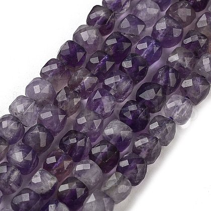 Natural Amethyst Beads Strands G-G140-C04-03-1