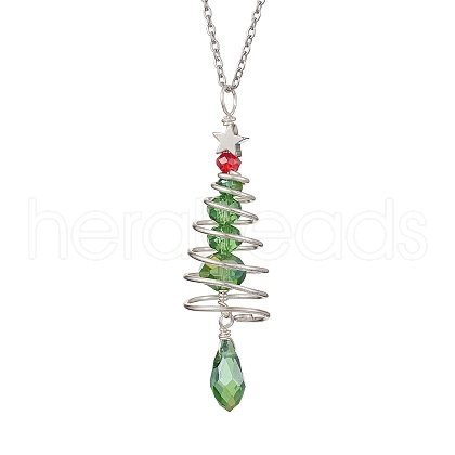 304 Stainless Steel Necklaces NJEW-JN05041-1