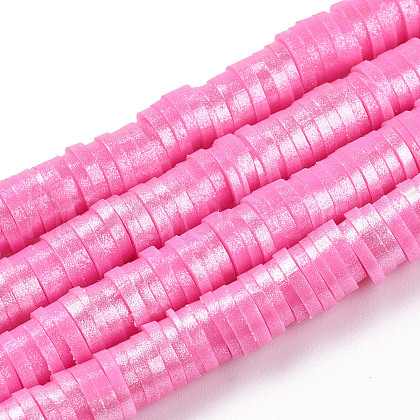 Handmade Polymer Clay Beads Strands CLAY-CJC0015-01I-1