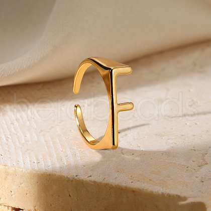 Alloy Adjustable Open Cuff Rings FS-WG3F88F-11-1