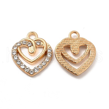 Alloy Crystal Rhinestone Pendants FIND-G048-39KCG-1