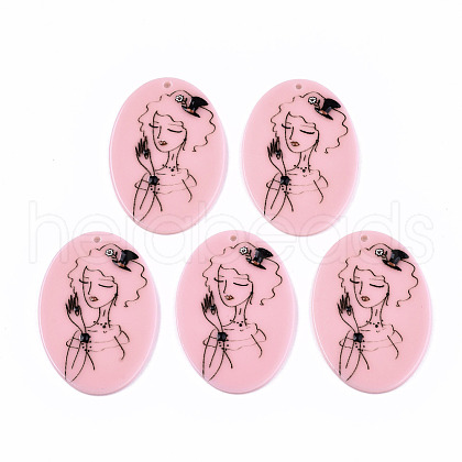 Acrylic Pendants KY-S163-238-1