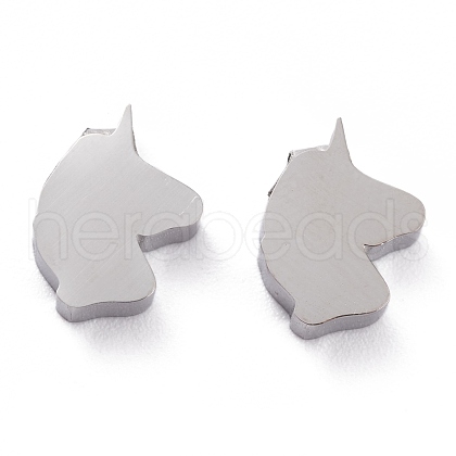 Non-Tarnish 304 Stainless Steel Pendants STAS-O139-02P-1