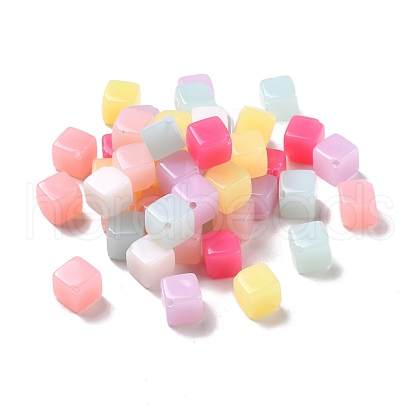 Opaque Acrylic Beads SACR-E003-02-1