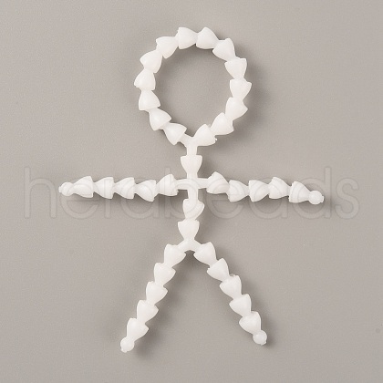 Plastic Action Figure Movable Skeleton DIY-WH0386-65A-1