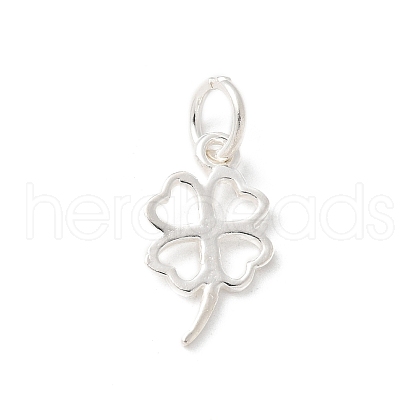 S925 Sterling Silver Pendant STER-H115-08B-S-1