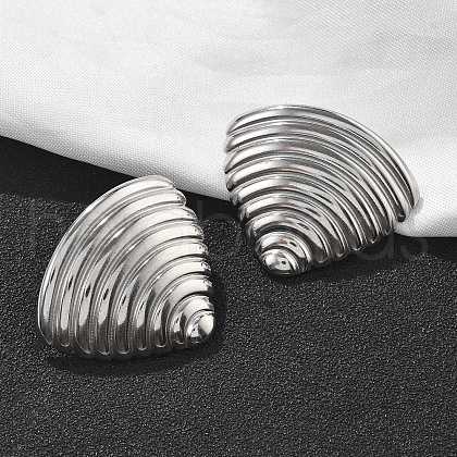 304 Stainless Steel Studs Earrings for Women EJEW-K306-22P-1