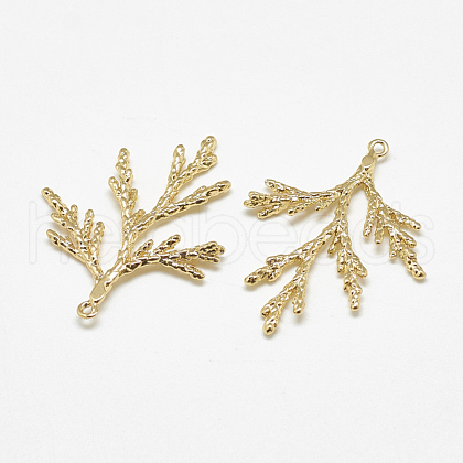 Brass Pendants KK-S347-097-1