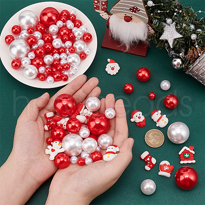   Christmas Theme DIY Jewelry Making Finding Kit DIY-PH0013-75-1