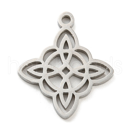 Non-Tarnish 304 Stainless Steel Pendants STAS-P330-04P-1