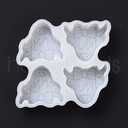 Cattle Head DIY Decoration Silicone Molds DIY-I095-08-1