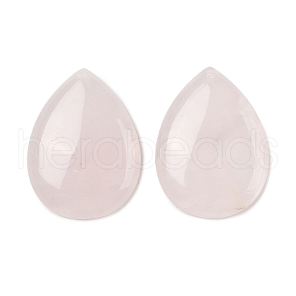 Natural Rose Quartz Pendants G-L614-D01-1