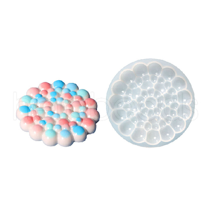 Silicone Bubble Effect Cup Mat Molds DIY-C061-02A-1
