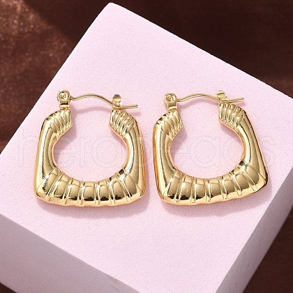 304 Stainless Steel Hoop Earrings for Women EJEW-L296-048G-1