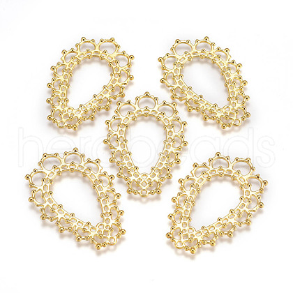Tibetan Style Alloy Pendants EA11879Y-G-1