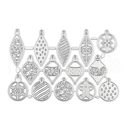 Christmas Carbon Steel Cutting Dies Stencils DIY-R079-045-1