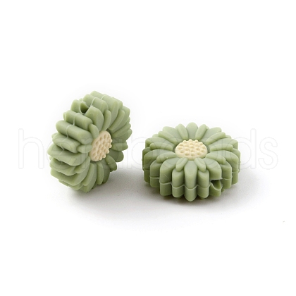 Silicone Beads SIL-WH0009-03I-1