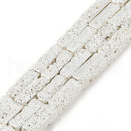 Electroplated Synthetic Non-Magnetic Hematite Beads Strands G-U003-15C-1