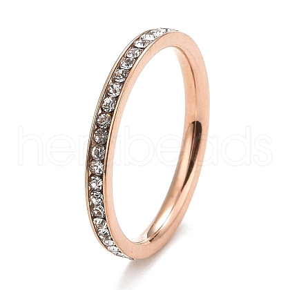 304 Stainless Steel Rhinestone Rings STAS-D178-02RG-01-1