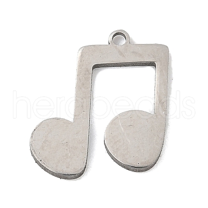 304 Stainless Steel Charms STAS-S174-02P-1