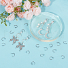 Beebeecraft 30Pcs 304 Stainless Steel Clip on Nose Ring Findings STAS-BBC0003-95P-4