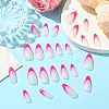 ABS Plastic Full Cover Press On False Nails DIY-CJC0006-12B-4