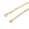 Rack Plating Brass Cable Chain Link Bracelet Making KK-TAC0016-05G-2