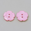 2-Hole Acrylic Buttons X-BUTT-Q037-08I-2