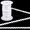 Gorgecraft 25M Nylon S Shaped Lace Ribbon OCOR-GF0003-60B-7