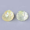 Transparent Epoxy Resin Cabochons CRES-T020-01D-2