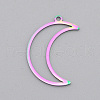 Ion Plating(IP) 201 Stainless Steel Pendants STAS-R111-LA530-1