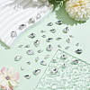 220Pcs 4 Style Glass Rhinestone Cabochons GLAA-FG0001-12-4