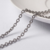 Tarnish Resistant 304 Stainless Steel Cable Chains CHS-H007-45P-1
