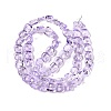 Electroplate Glass Beads Strands EGLA-N012-07H-2
