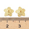 Brass Bead Caps KK-V015-36G-01-2