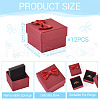 Square Cardboard Paper Ring Gift Storage Boxes CON-TAC0001-17G-4