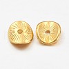 Tibetan Style Wavy Spacer Beads TIBEP-A11067-G-FF-2