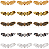 SUNNYCLUE 100Pcs 5 Colors Tibetan Style Alloy Beads FIND-SC0009-31-1