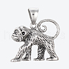 304 Stainless Steel Pendants STAS-G175-03AS-1