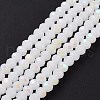 Electroplate Glass Beads Strands EGLA-A034-J6mm-L08-2