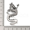 304 Stainless Steel Big Pendants STAS-D110-08AS-3